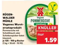 Kaufland RÜGEN-WALDER MÜHLE Veganes Wurstersatzprodukt Angebot
