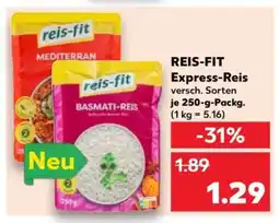Kaufland REIS-FIT Express-Reis Angebot