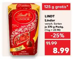 Kaufland Lindt Lindor Angebot
