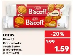 Kaufland LOTUS Biscoff Doppelkeks Angebot