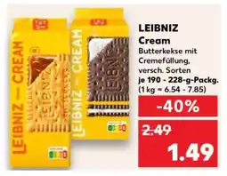 Kaufland LEIBNIZ Cream Angebot