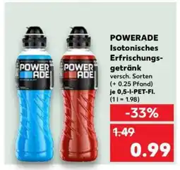 Kaufland POWERADE Isotonisches Erfrischungsgetränk Angebot
