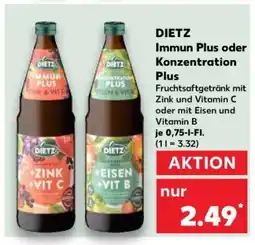 Kaufland DIETZ Immun Plus oder Konzentration Plus Angebot