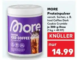 Kaufland MORE Proteinpulver Angebot