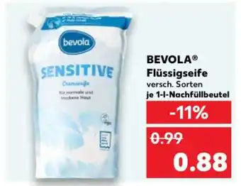 Kaufland BEVOLA Flüssigseife Angebot