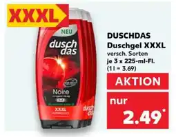 Kaufland Duschdas Duschgel XXXL Angebot