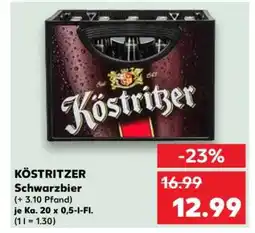 Kaufland KÖSTRITZER Schwarzbier° Angebot