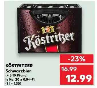 Kaufland KÖSTRITZER Schwarzbier° Angebot