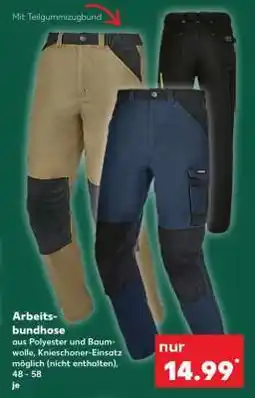 Kaufland Arbeitsbundhose Angebot