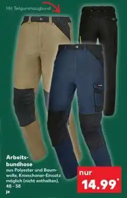 Kaufland Arbeitsbundhose Angebot