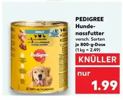 Kaufland PEDIGREE Hundenassfutter Angebot