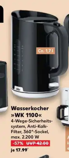 Kaufland Wasserkocher WK 1100 Angebot