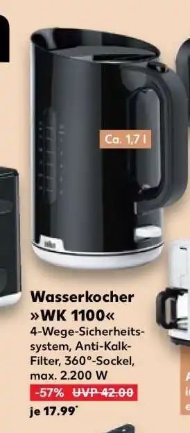Kaufland Wasserkocher WK 1100 Angebot
