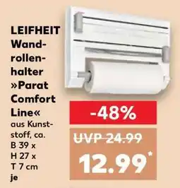 Kaufland LEIFHEIT Wandrollenhalter Parat Comfort Line Angebot