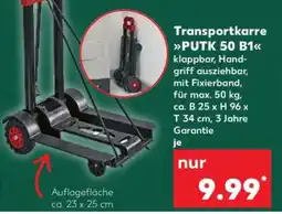 Kaufland Transportkarre PUTK 50 B1 Angebot