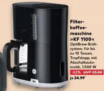 Kaufland Filterkaffeemaschine KF 1100 Angebot