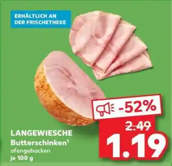 Kaufland LANGEWIESCHE Butterschinken Angebot