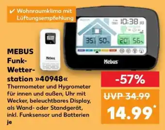 Kaufland MEBUS Funk-Wetterstation 40948 Angebot