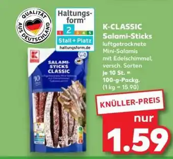 Kaufland K-CLASSIC Salami-Sticks Angebot