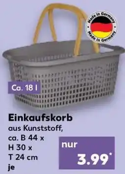 Kaufland Einkaufskorb Angebot