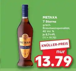 Kaufland METAXA 7 Sterne Angebot