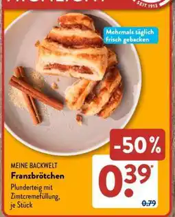 Aldi Süd Franzbrötchen Angebot