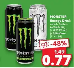 Kaufland Monster energy drink Angebot