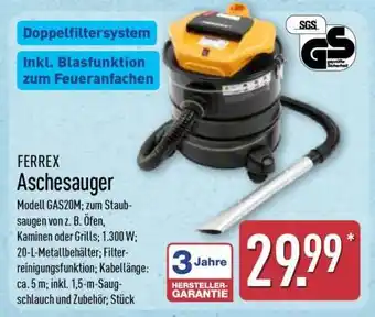 Aldi Nord FERREX Aschesauger Angebot