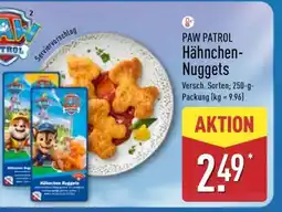 Aldi Nord PAW PATROL Hähnchen-Nuggets Angebot