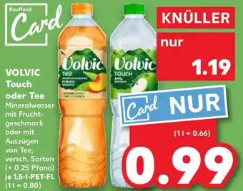 Kaufland VOLVIC Touch oder Tee Angebot