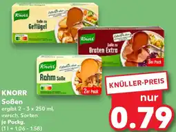 Kaufland KNORR Soßen Angebot