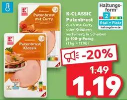 Kaufland K-CLASSIC Putenbrust Angebot
