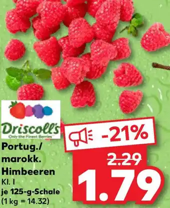 Kaufland Driscoll's Portug./ marokk. Himbeeren Angebot
