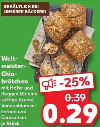 Kaufland Weltmeister Chiabrötchen Angebot