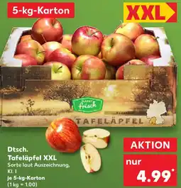 Kaufland Dtsch. Tafeläpfel XXL Angebot