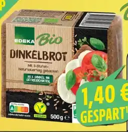 Edeka Edeka Bio Dinkelbrot Vegan Angebot