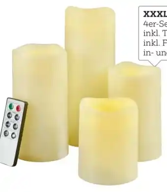 XXXLutz X Mas Led-Kerzenset Angebot