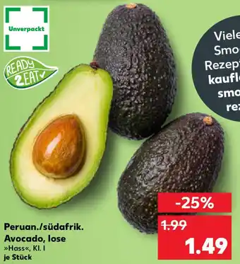 Kaufland Peruan./südafrik. Avocado, lose Angebot