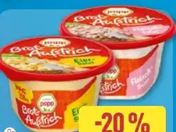 Aldi Nord Popp Brot-­Aufstrich Angebot