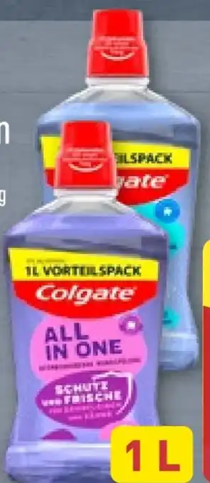 Aldi Nord Colgate Mundspülung All in One Angebot