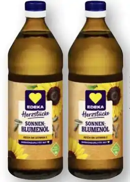 Scheck-in-Center Edeka Herzstücke Sonnenblumenöl Angebot