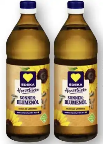 Scheck-in-Center Edeka Herzstücke Sonnenblumenöl Angebot