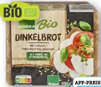 Scheck-in-Center Edeka Bio Dinkelbrot Angebot