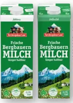 Scheck-in-Center Berchtesgadener Land Frische Bergbauern Milch Angebot