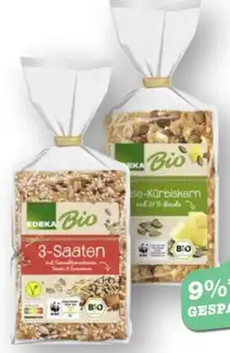 Scheck-in-Center Edeka Bio 3 Saaten Knäckebrot Angebot
