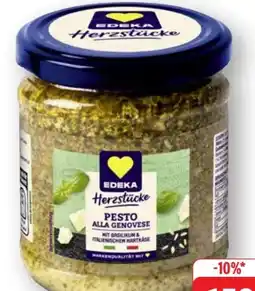Edeka Edeka Herzstücke Pesto alla Genovese Angebot
