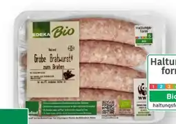 Edeka Edeka Bio Grobe Bratwurst Angebot