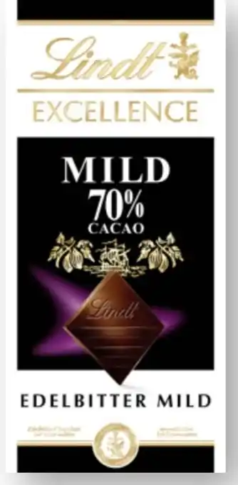 Scheck-in-Center Lindt Excellence Schokolade Angebot