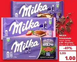 Kaufland MILKA Schokolade Angebot