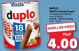 Kaufland DUPLO Waffel-Schokoriegel Angebot